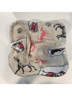 Handcrafted Hot Bowl / Mug Holder Mitten With Dog Print Design Mom dogs